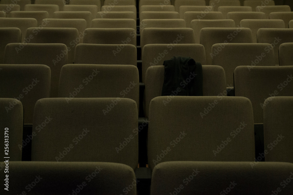 empty cinema seats