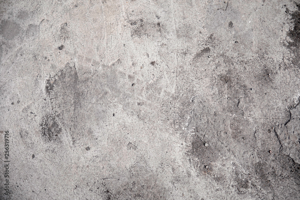 Texture for design. Concrete floor with stains of paint Texture for design. Concrete floor with stains of paint