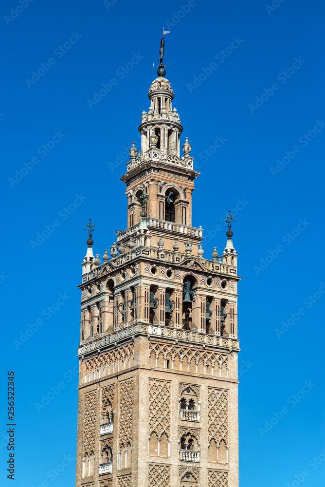 Fototapeta premium La Giralda Tower in Sevilla, Spain