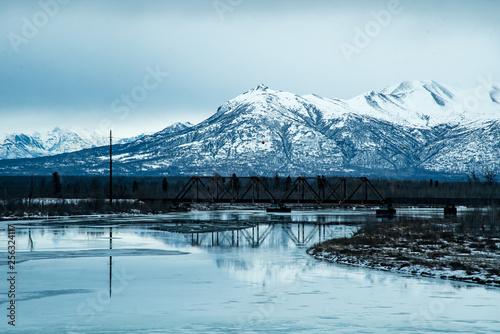 Anchorage Alaska from Above photo