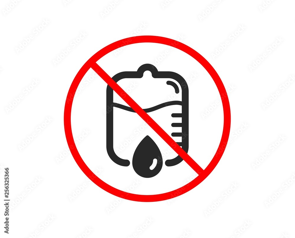 No or Stop. Medicine drop counter icon. Medical equipment sign. Prohibited ban stop symbol. No drop counter icon. Vector No or Stop. Medicine drop counter icon. Medical equipment sign. Prohibited ban stop symbol. No drop counter icon. Vector
