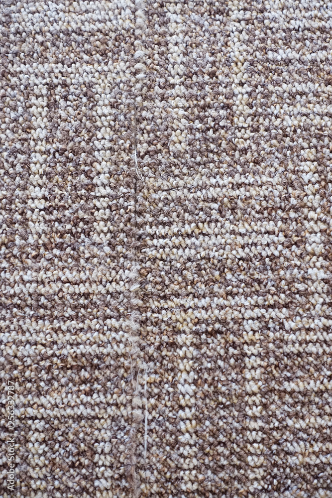 Fototapeta premium brown beige carpet floor covering