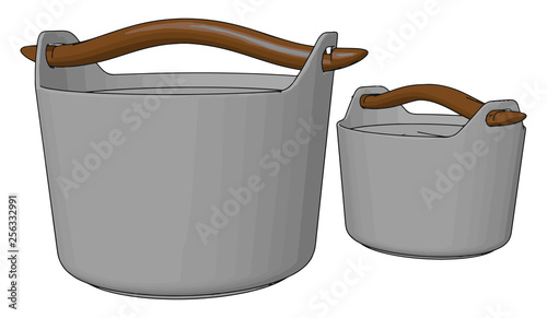 A plastic enclosure object vector or color illustration