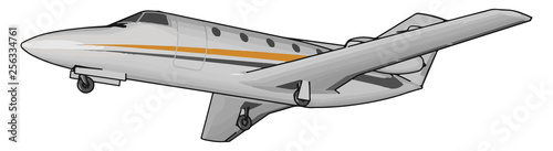 Aerolpane common forms of transportation vector or color illustration