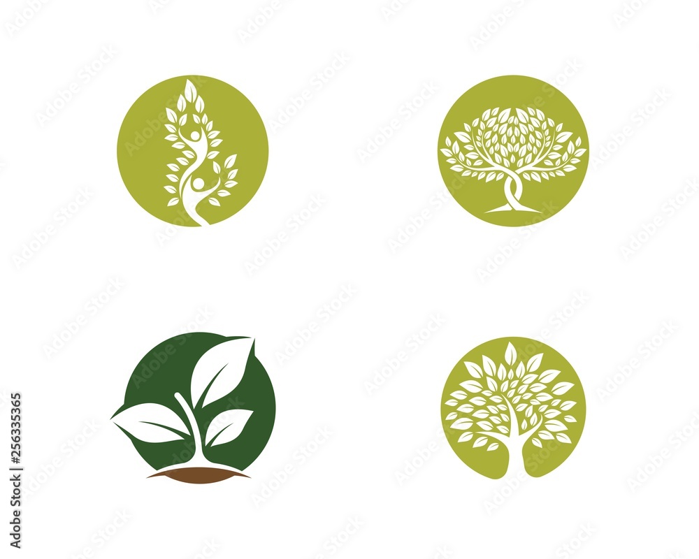 Ecology logo illustration Ecology logo illustration