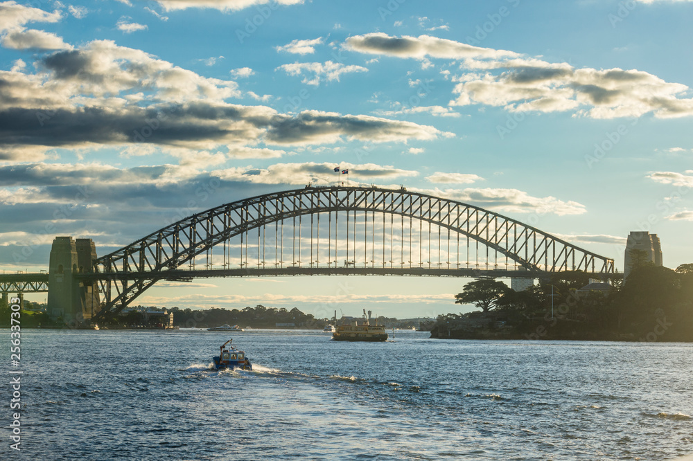 Australia, New South Wales, Sydney, Sydney harbor bridge Australia, New South Wales, Sydney, Sydney harbor bridge