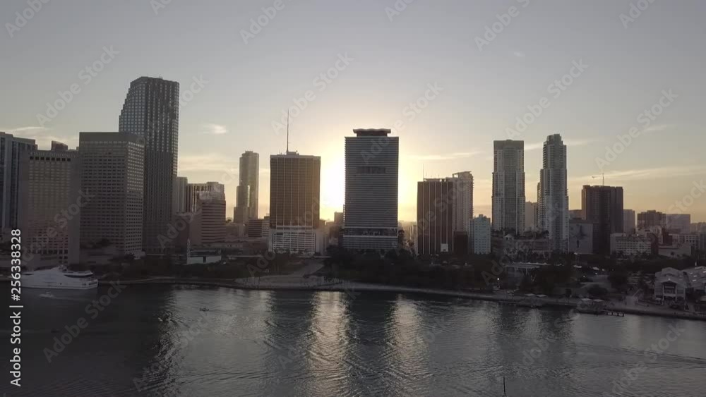 miami downtown skyline miami downtown skyline