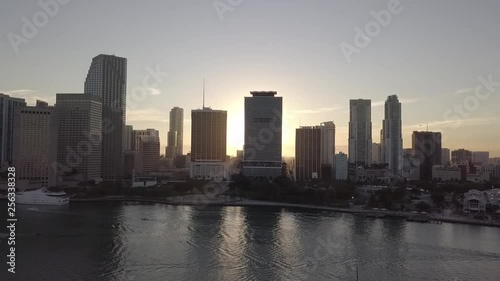 Wallpaper Mural miami downtown skyline Torontodigital.ca