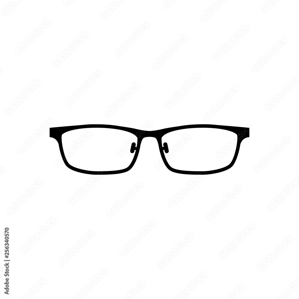 Fototapeta premium glasses logo design vector