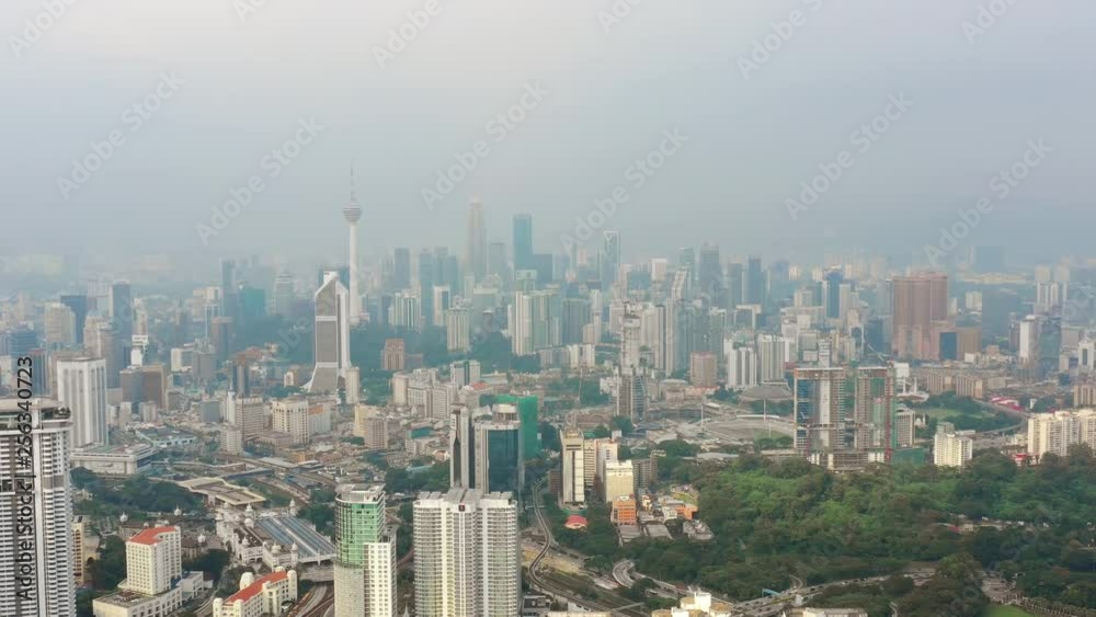 evening time flight over kuala lumpur cityscape aerial panorama 4k malaysia evening time flight over kuala lumpur cityscape aerial panorama 4k malaysia