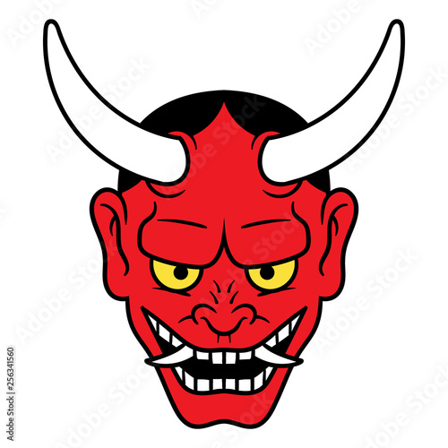 Cartoon Japanese Oni