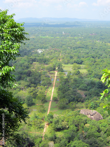 Beautiful view of Sigiriya, Sri Lanka    photo