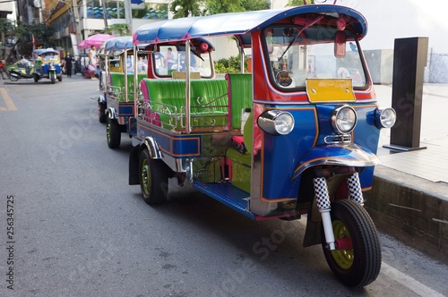 Photography taxi in bangkok