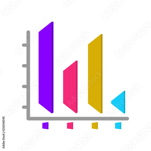 Free Download Isolated business data graph image. Vector illustration design - GFXLoad