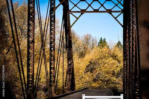 Train truss photo