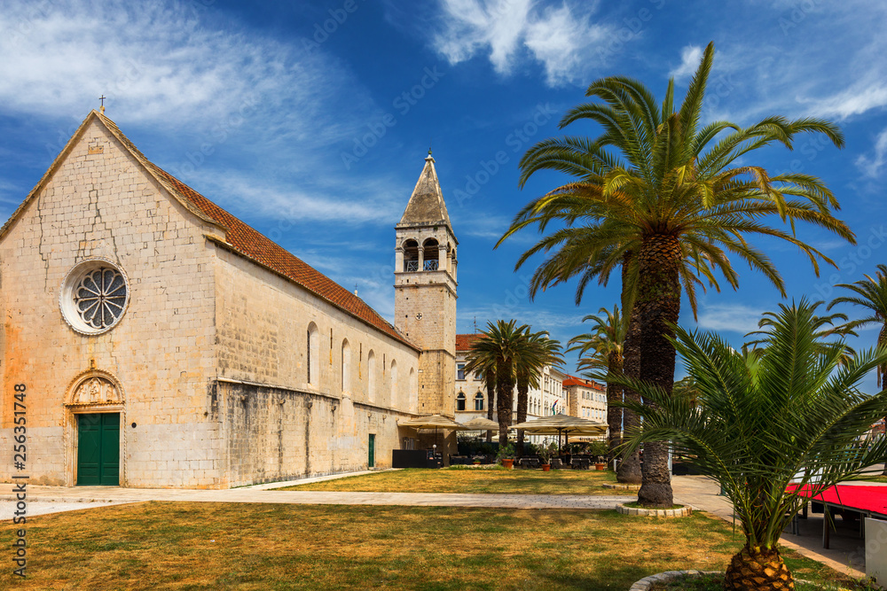 Church of St. Dominic in Trogir Croatia. St Dominic church (Dominican church) in the old town of Trogir, Croatia