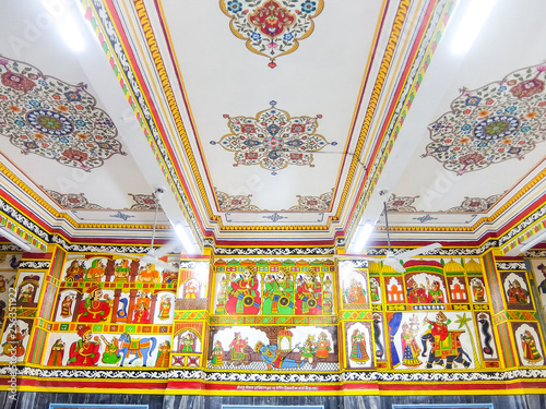 Jodhpur, India. Interiors of railway station in Jodhpur.