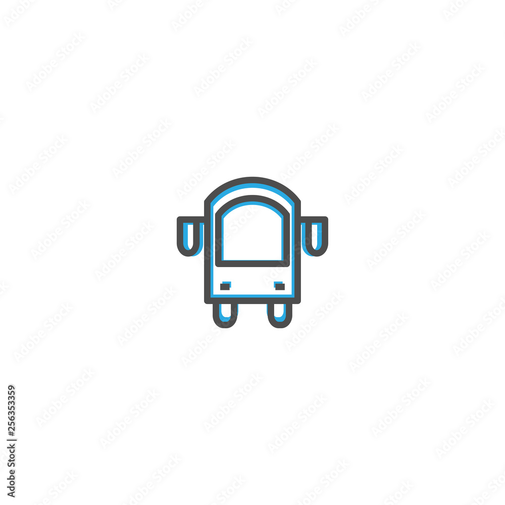 Bus icon design. Transportation icon vector design Bus icon design. Transportation icon vector design