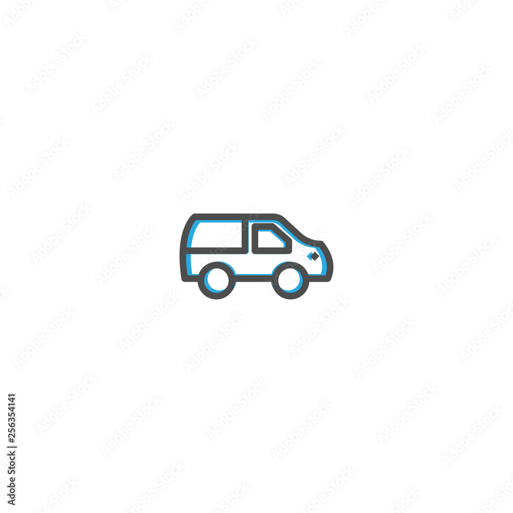 Car icon design. Transportation icon vector design