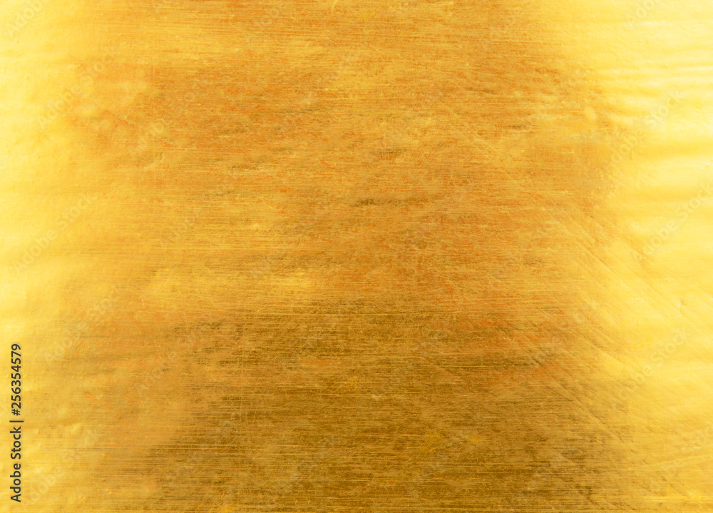 Naklejka premium Gold foil texture background