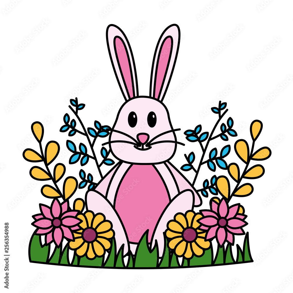 happy easter rabbit happy easter rabbit