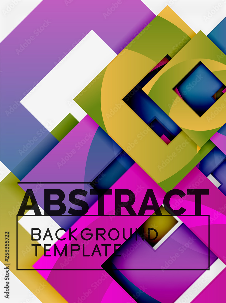 Background abstract squares, geometric minimal template Background abstract squares, geometric minimal template