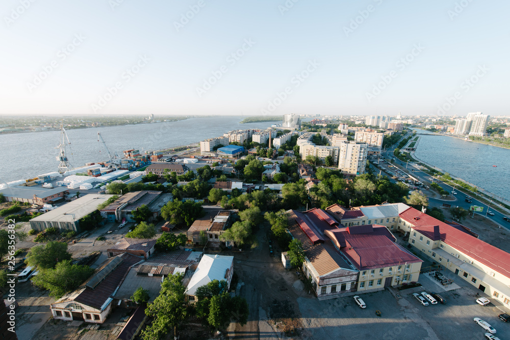 Obraz premium Cityscape from a height