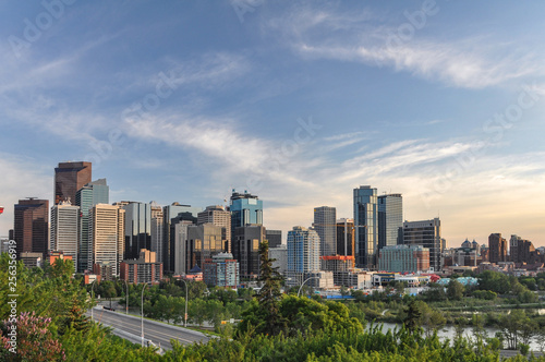 Aerial view of Calgary