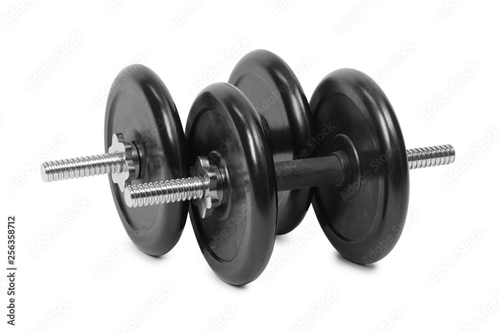 Two adjustable dumbbells Two adjustable dumbbells