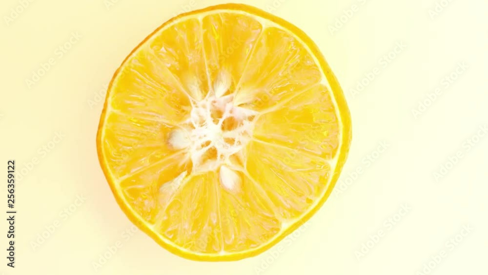 Lemon macro in white background Lemon macro in white background