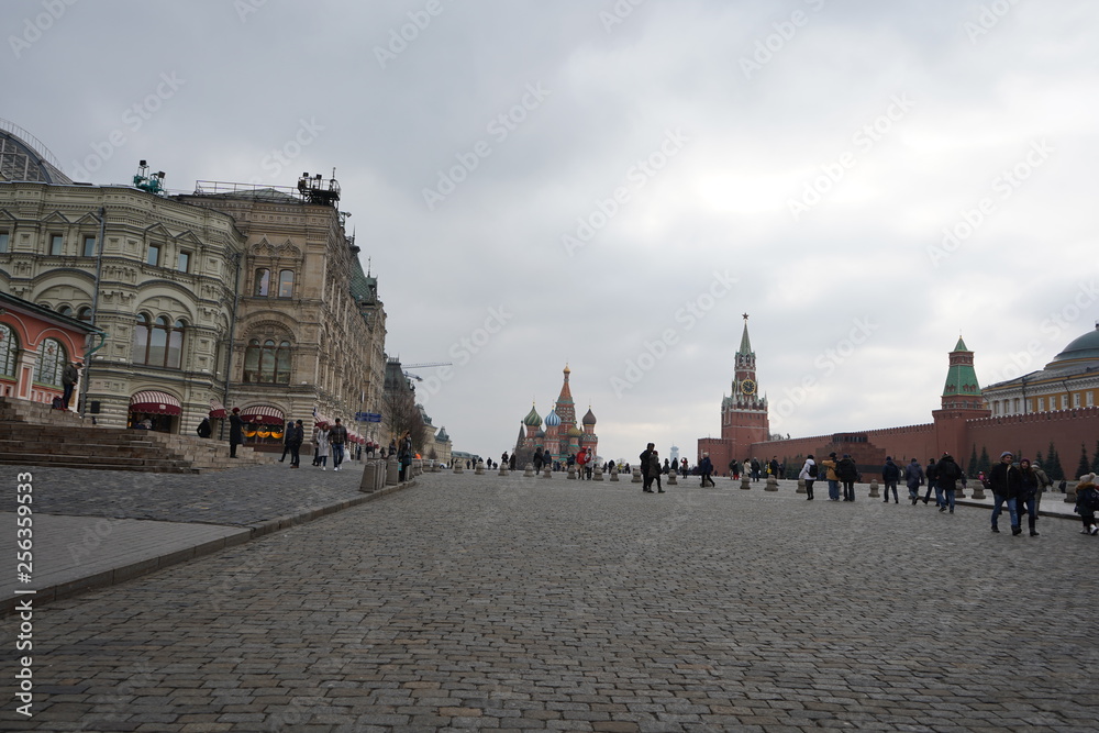 Naklejka premium Moskwa, Plac Czerwony