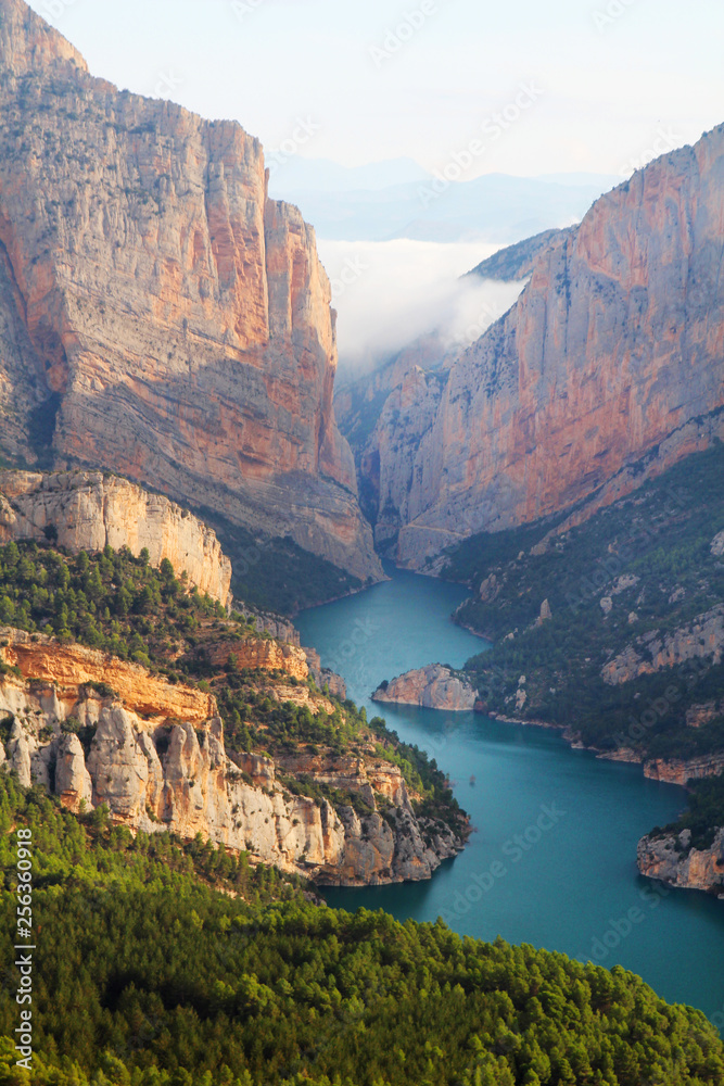 Fototapeta premium Congost de Mont Rebei, Spain