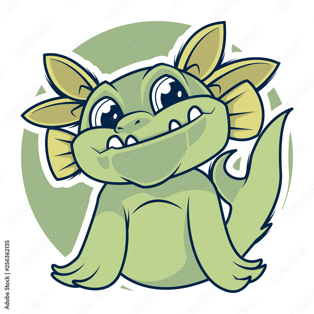 Fototapeta premium funny monster vector illustration