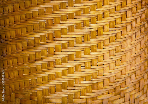 Traditional bamboo weaving