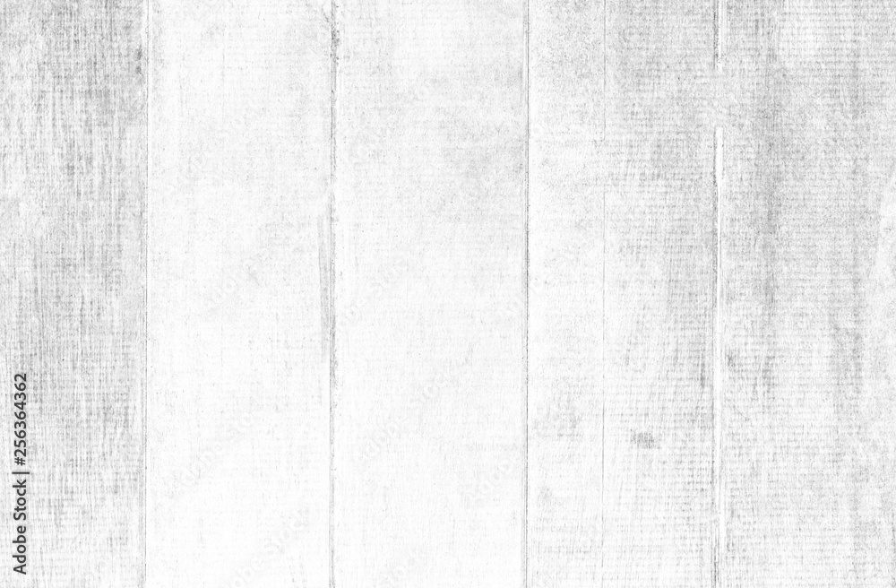 Fototapeta premium White wood plank texture for background.