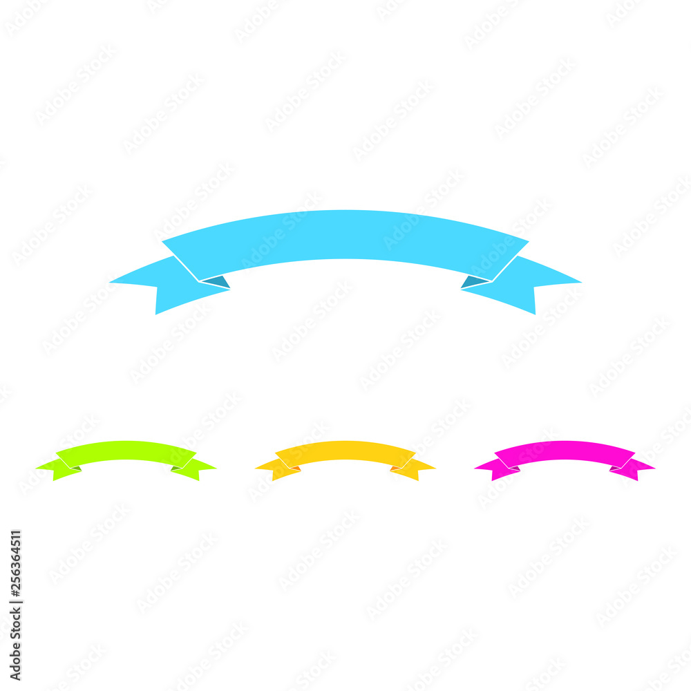 Modern Classic Ribbon Tittle Banner Template Modern Classic Ribbon Tittle Banner Template