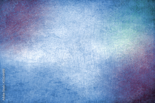 Blue Mottled Background Abstract Wallpaper Pattern, vignette lighted.