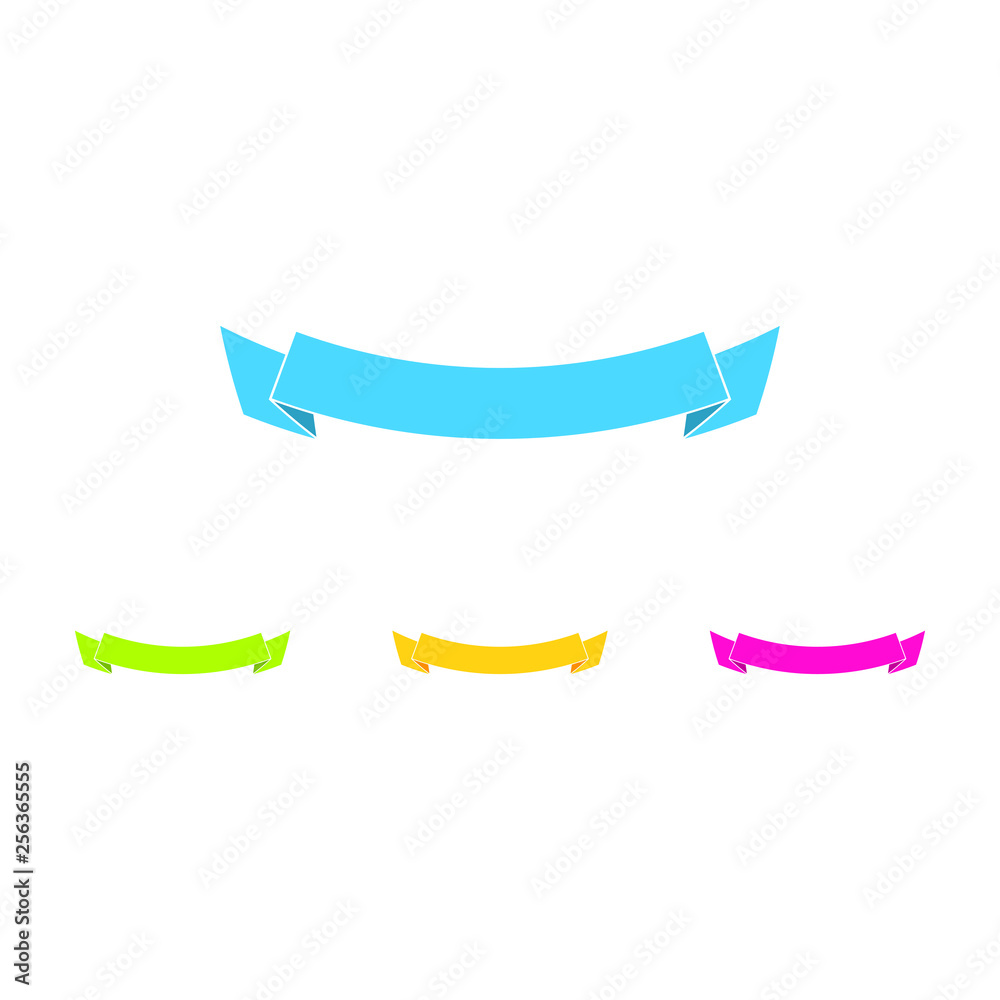 Modern Classic Ribbon Tittle Banner Template Modern Classic Ribbon Tittle Banner Template
