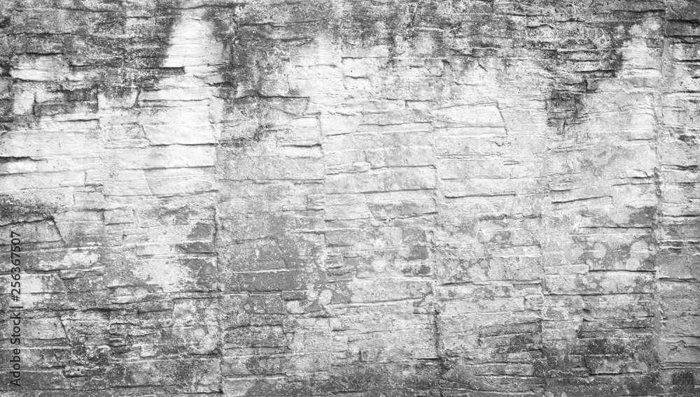 Old gray wall