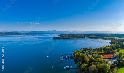 Lake Starnberg near Tutzing, Bavaria, Germany