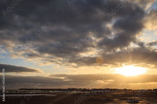 beach and sea in winter © Said Ramazanov