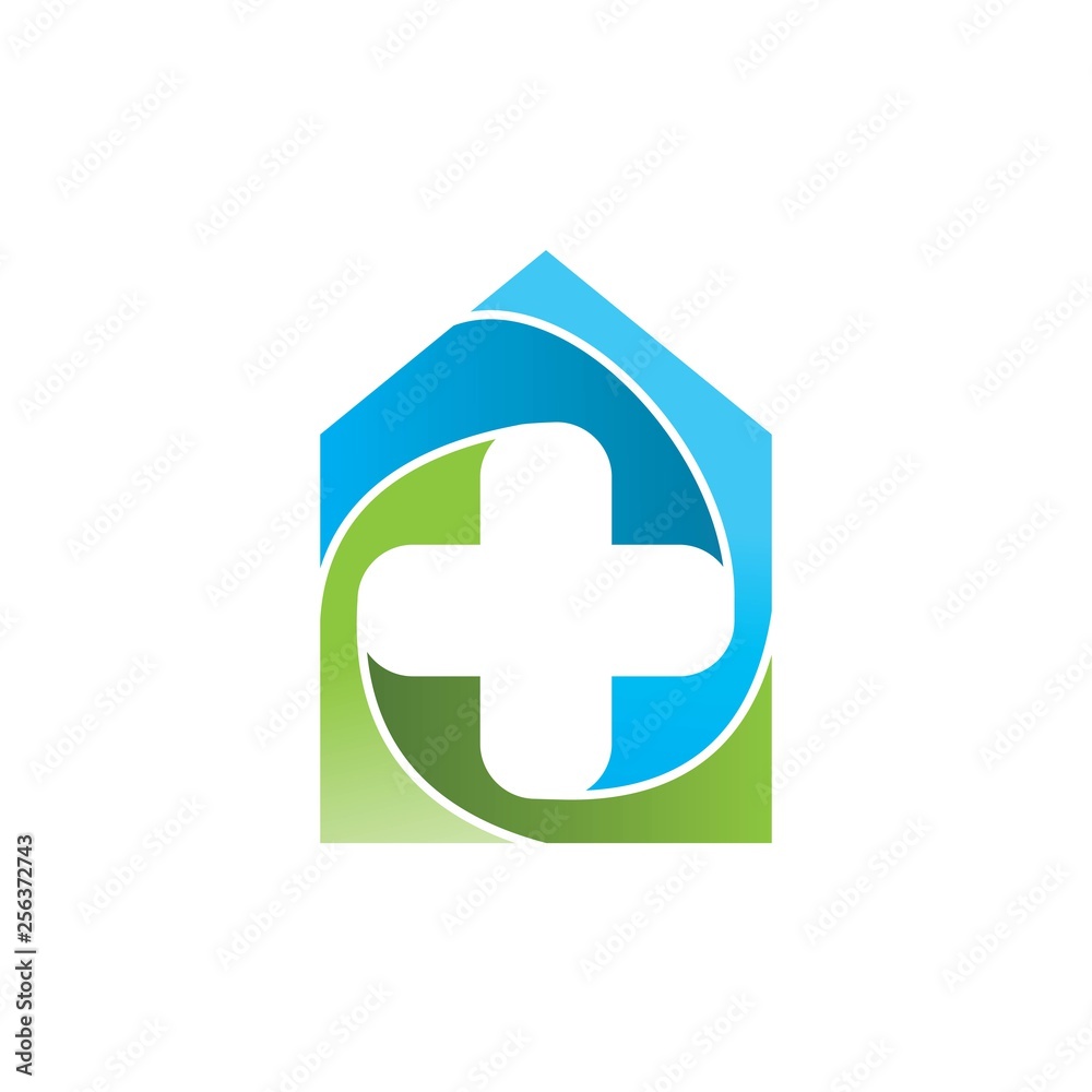 Fototapeta premium homecare logo