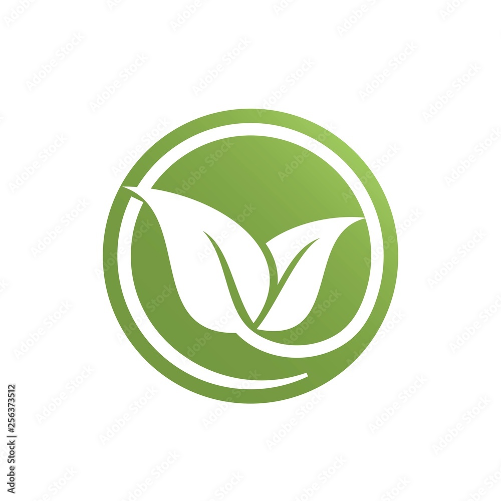 leaf logo vector leaf logo vector