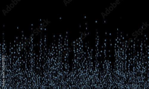 Binary code cyber monday sale background.