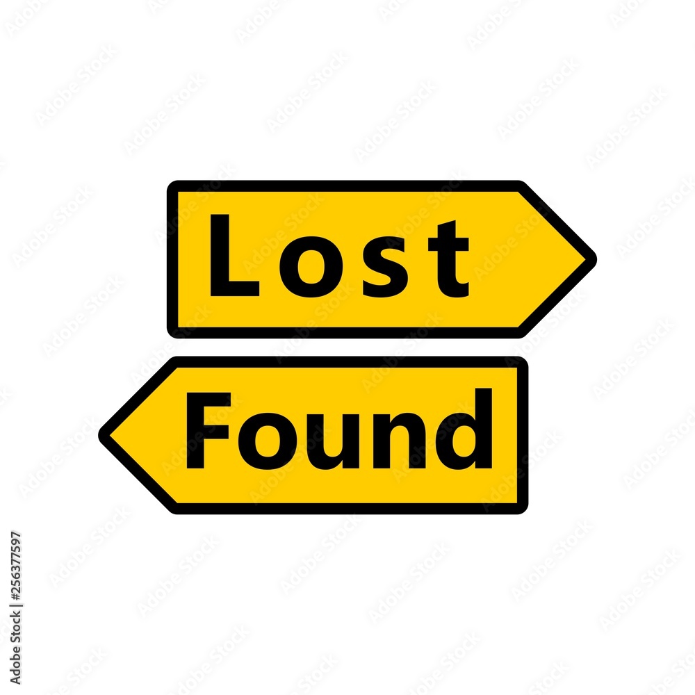 Lost and Found sign Lost and Found sign
