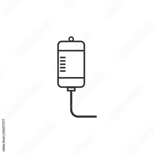 Intravenous icon design template vector isolated