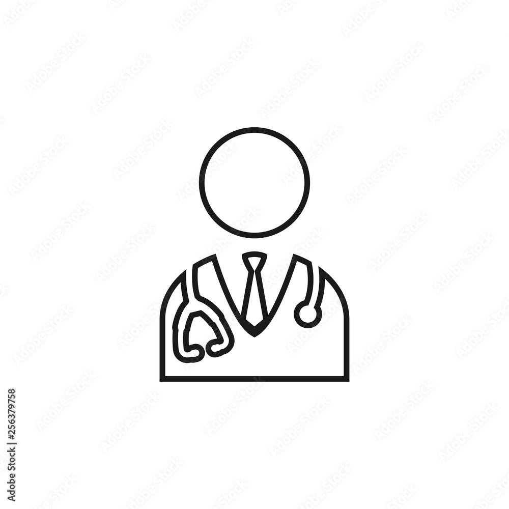 Doctor icon design template vector isolated Doctor icon design template vector isolated