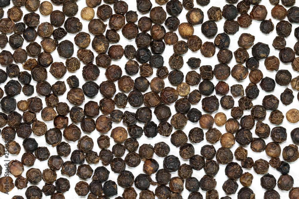 image of black pepper seeds. Background texture. Food. image of black pepper seeds. Background texture. Food.