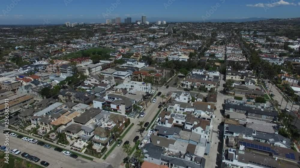Aerial of Newport Beach Residential Homes Orange County California.MOV Aerial of Newport Beach Residential Homes Orange County California.MOV