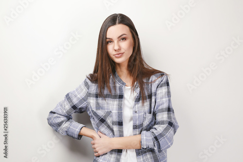 Portrait of beautiful woman...